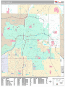 Grand Rapids Digital Map Premium Style